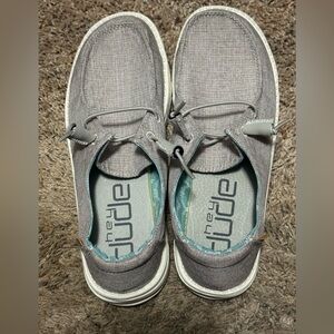 NEW (no box)  Hey Dude Wendy Chambray Slip-On Shoes – Women’s Size 8